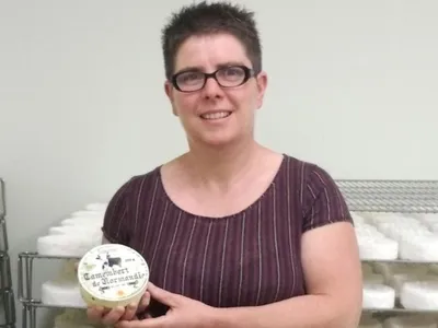 stéphanie : productrice crémerie
