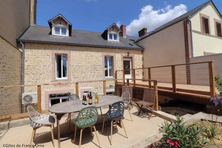 terrasse du gîte
